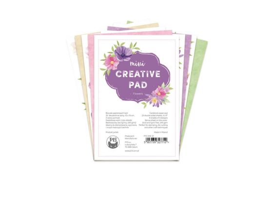 Add on August - Mini Creative Pad - Leaves fra Piatek13