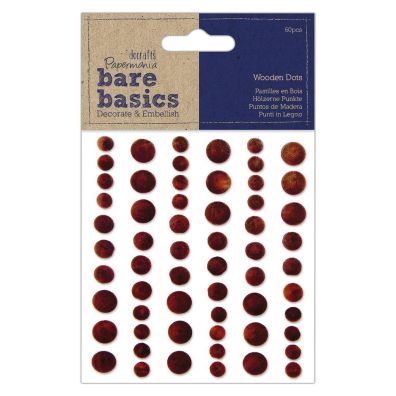 Papermania - Wooden Dots - Dark