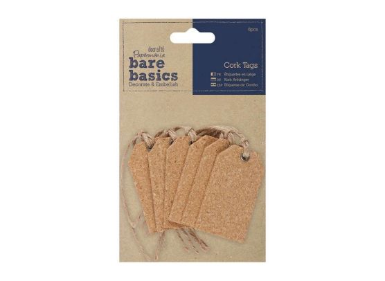 Papermania - Cork Tags - Hearts