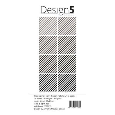 Design 5 12x12 Paper Pack - Stribes In Space