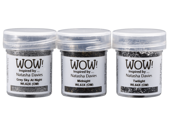 WOW Trios Embossing Pulver - Indulgence