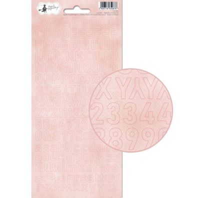 Add on Januar kit - American Crafts Glitter Alpha - Silver