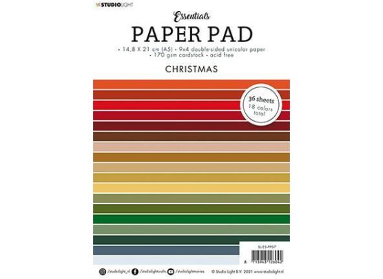 Studio Light Paper Pad A5 - Pastels Unicolor
