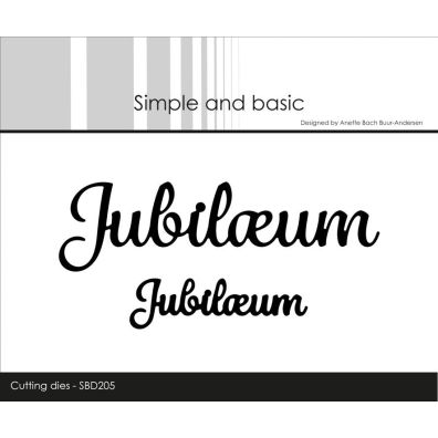Simple and Basic dies - Jubilæum