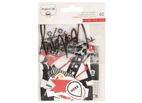 Project Life - Click Edition Die-cut Shapes