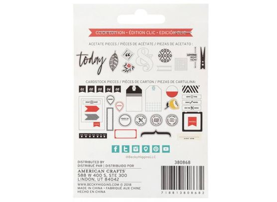 Project Life - Click Edition Die-cut Shapes