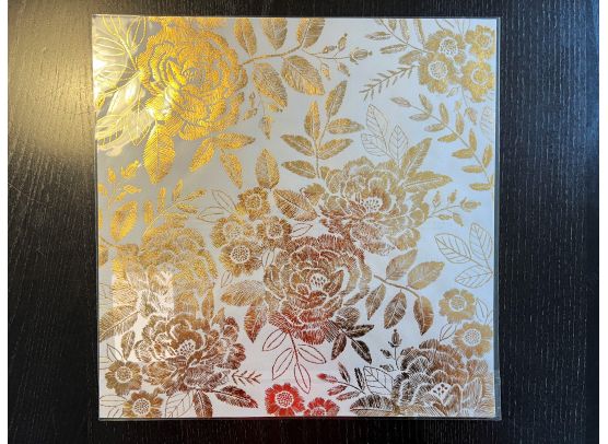 Add on Marts - EKSTRA AC Vellum - Gold Roses