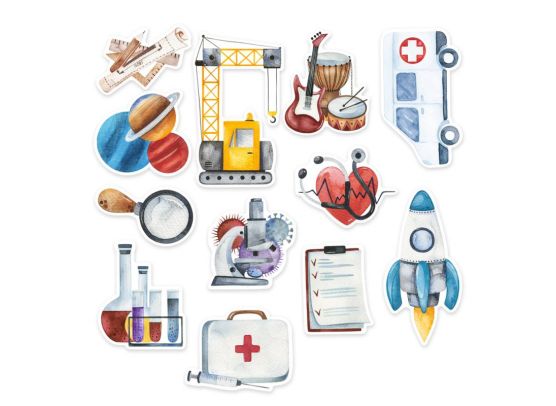 You Can Be Anything Ephemera Bits & Pieces