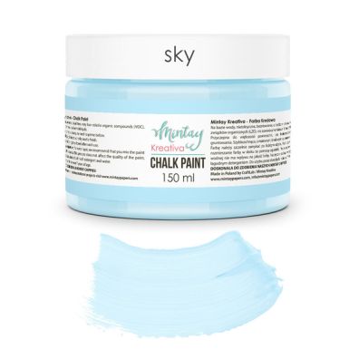 Mintay Kreativa - Chalk Paint 150 ml - Aqua