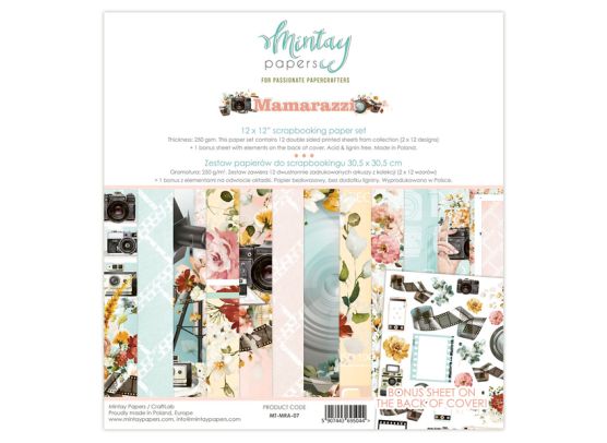 Mintay Papers - Yes, I Do 12x12 Paper Set