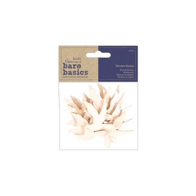Add on April - Papermania Bare Basics Wooden Shapes - Hummingbirds 12 pcs.