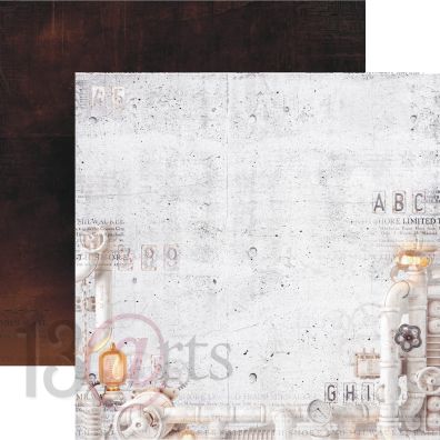 Add on Maj - EKSTRA Industrial Zone - Corroded 12x12 mønsterpapir fra 13arts