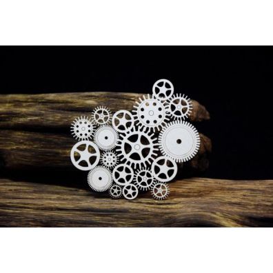 Snipart Chipboard - Mechanical heart