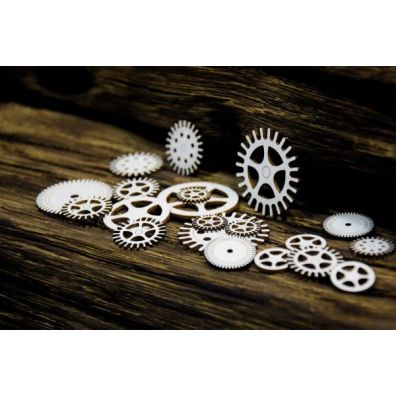 Snipart Chipboard - Industrial Cogs and gears