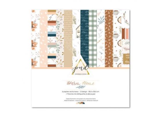 Warm Home 12x12 Collection - PaperNova Design