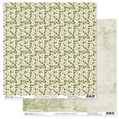 Jungle D'Intérieur 01 12x12 mønsterpapir - Béatrice Garni