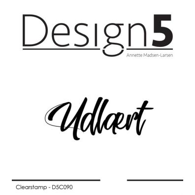 Design 5 Clear Stamp - Udlært