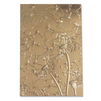 Sizzix 3D Textured Impressions A6 - Dandelion Wish by Kath Breen