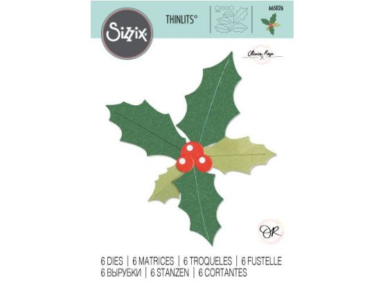 Sizzix Thinlits - Poinsettia Flower by Olivia Rose