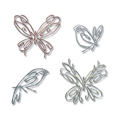 Sizzix Thinlits - Flight Of Fancy by Pete Hughes