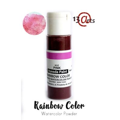 Ayeeda Paint - Rainbow Color - Pink - 28 g. fra 13arts