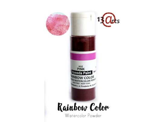 Ayeeda Paint - Rainbow Color - Pink - 28 g. fra 13arts