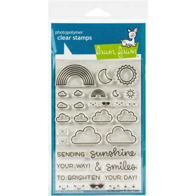 Lawn Fawn Clear Stamp - All The Clouds