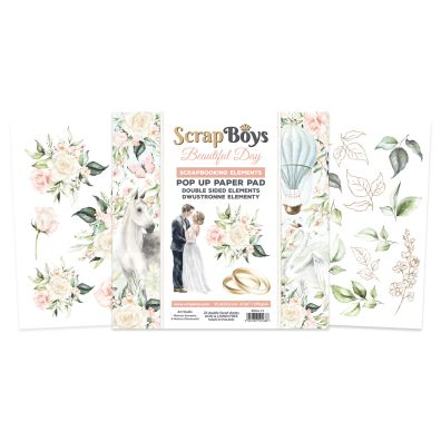 Beautiful Day 6x6 Pop Up Paper Pad fra Scrapboys