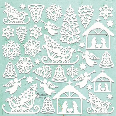 Mintay Papers - Chippies Decor - Xmas misc set