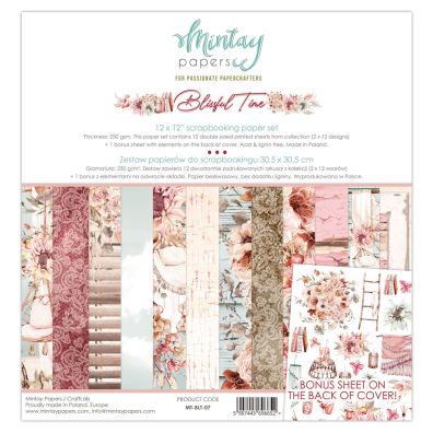 Mintay Papers - Blissful Time 12x12 Paper Set