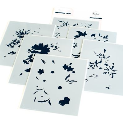 High Quality Stencils - Painted Daisies by Pink Fresh