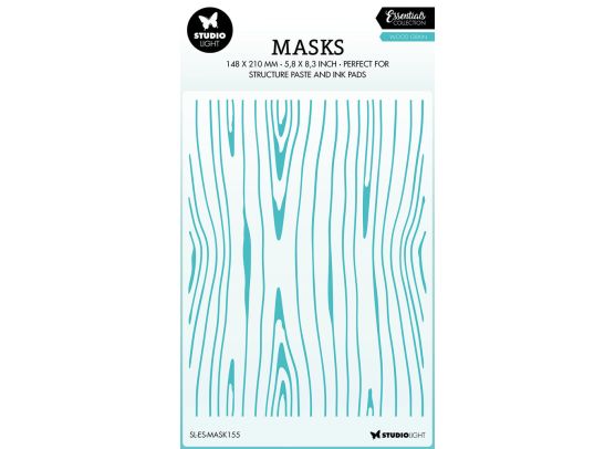 Add on September - Studio Light Masks - Wood Grain 5,8" x 8,3"