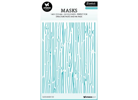 Add on September - Studio Light Masks 5,8" x 8,3" - Wooden Planks