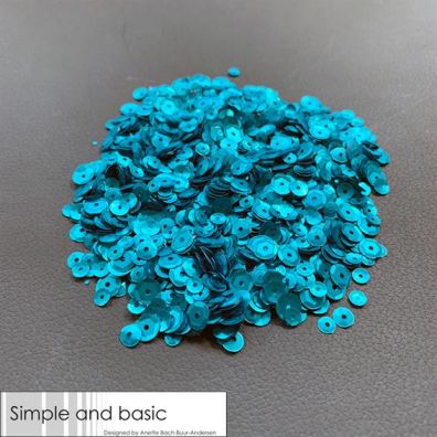 Simple and Basic Sequins - Turquoise