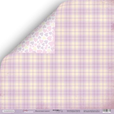 Daddy's Princess - Violet Blanket 12x12 mønsterpapir fra Scrapmir