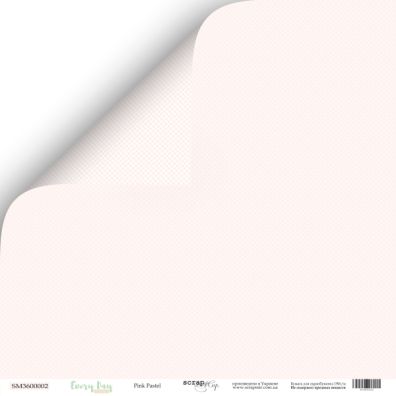 Every Day Pastel - Pink Pastel 12x12 mønsterpapir fra Scrapmir