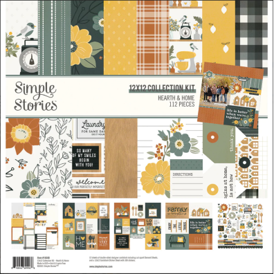 Hearth & Home 12x12 Collection Kit fra Simple Stories