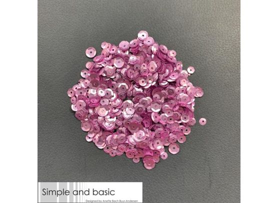 Simple and Basic Sequins - Pink