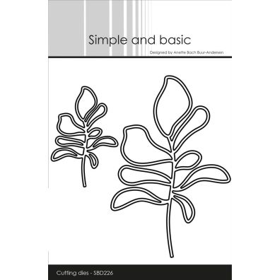 Simple and Basic dies - Branches Outline