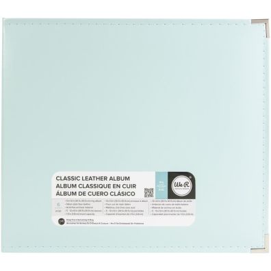We R Memorykeepers Classic Leather Album 12x12 D-Ring - Mint