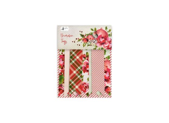 Add on Oktober - EKSTRA Rosy Cosy Christmas - Decorative Tags by Piatek13