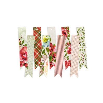 Add on Oktober - EKSTRA Rosy Cosy Christmas - Decorative Tags by Piatek13