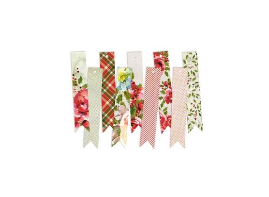 Add on Oktober - EKSTRA Rosy Cosy Christmas - Decorative Tags by Piatek13