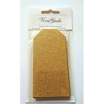 Vivi Gade Glitter tags - Guld