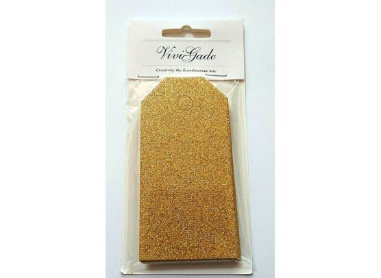 Vivi Gade Glitter tags - Guld