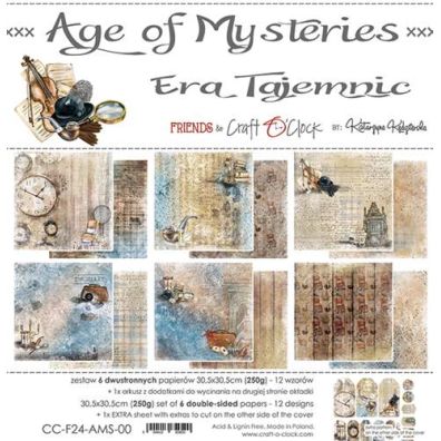 Age of Mysteries 12x12 Paper Pack fra Craft O'Clock