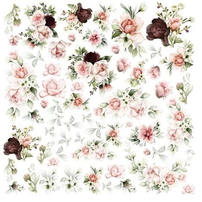 Art Alchemy - Romantic Shabby Chic 12x12 Klippeark