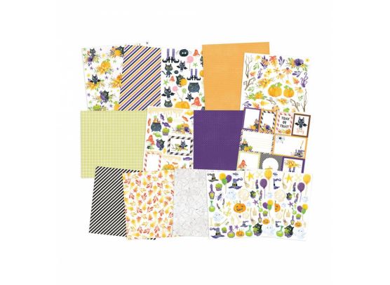 Happy Halloween - 12x12 Paper Pack fra Piatek13