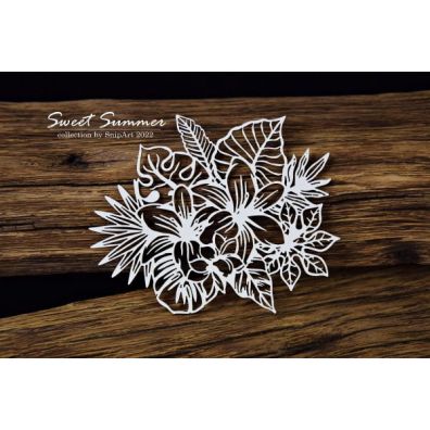 Snaipart Chipboard - Sweet Summer - Openwork Flowers