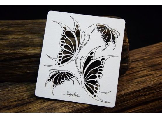 Snipart Chipboard - Mandalas Dreams - Butterflies 1